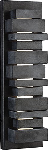 Feiss OL11201DWZ Ledgend LED Outdoor Wall Lantern - Bronze Finish, 1-Light Fixture (5