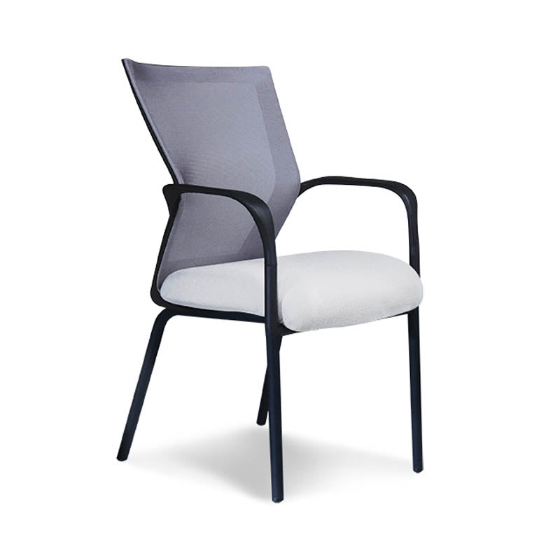 Run Four Leg Side Chair with Loop Arms - Stylish and Comfortable Dining Chair for Home, Office, and Restaurant Use