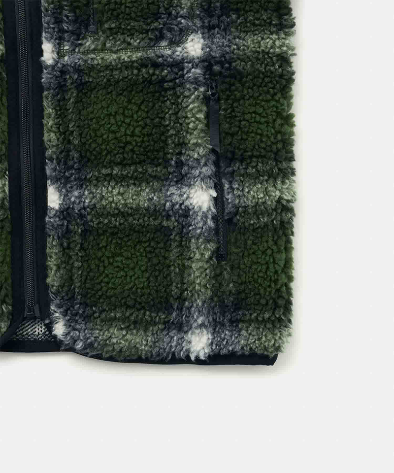 Stylish Shadow Plaid Sherpa Jacket for Men & Women - Warm Winter Fleece Lined Coat - Perfect for Outdoor Adventures, Casual Wear & Cold Weather Fashion