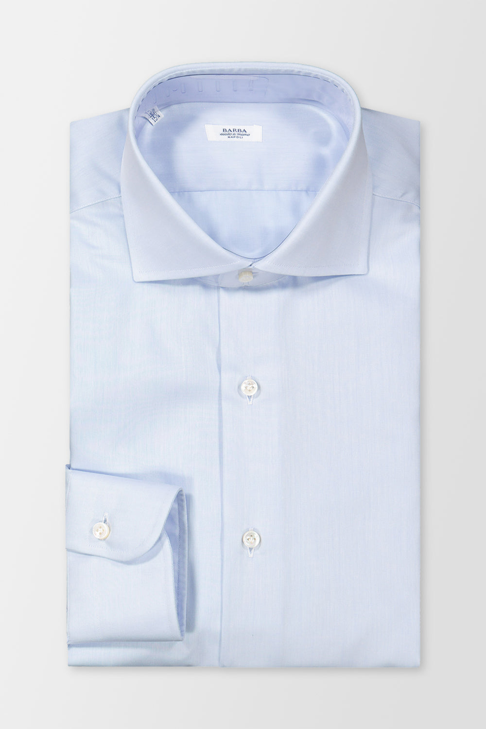 Barba Napoli Blue Classic Shirt for Men | Premium Italian Dress Shirt | Formal & Business Attire | Perfect for Office, Weddings & Special Occasions