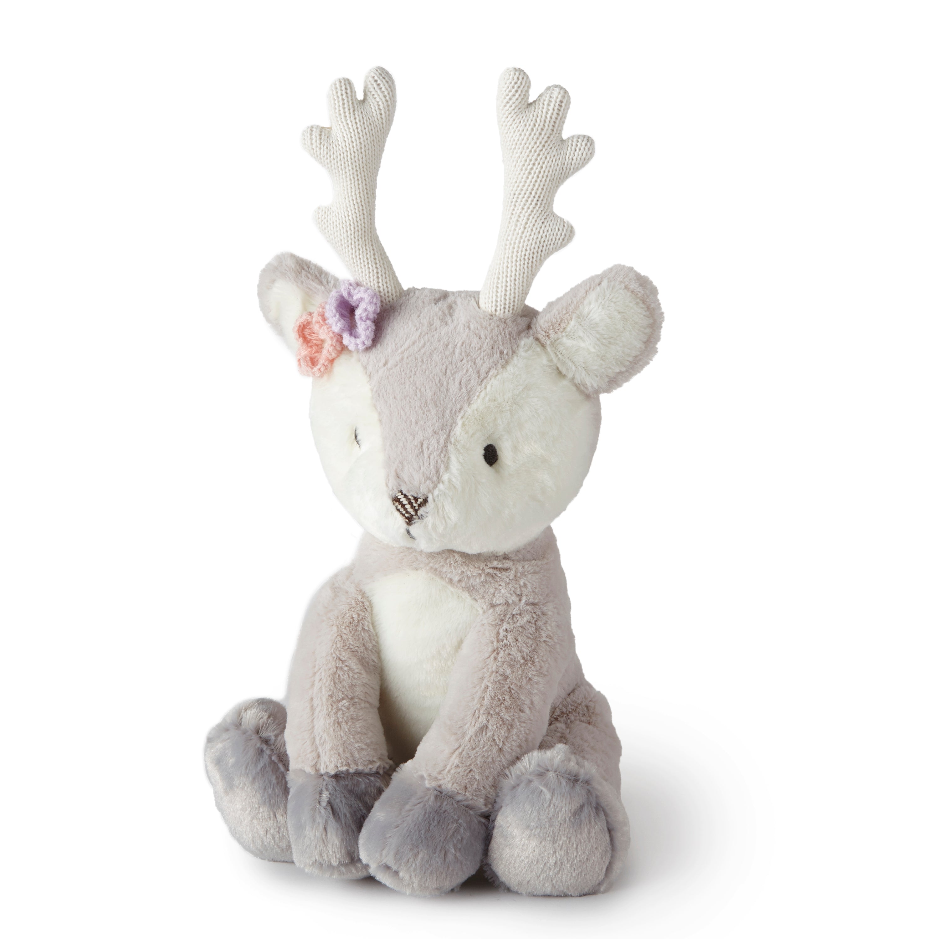 Everly Deer Plush Toy - Soft & Cuddly Stuffed Animal for Kids, Perfect for Nursery Decor, Gifts, and Comfort - Ideal for Bedtime, Playtime, and Nursery Room Decorations