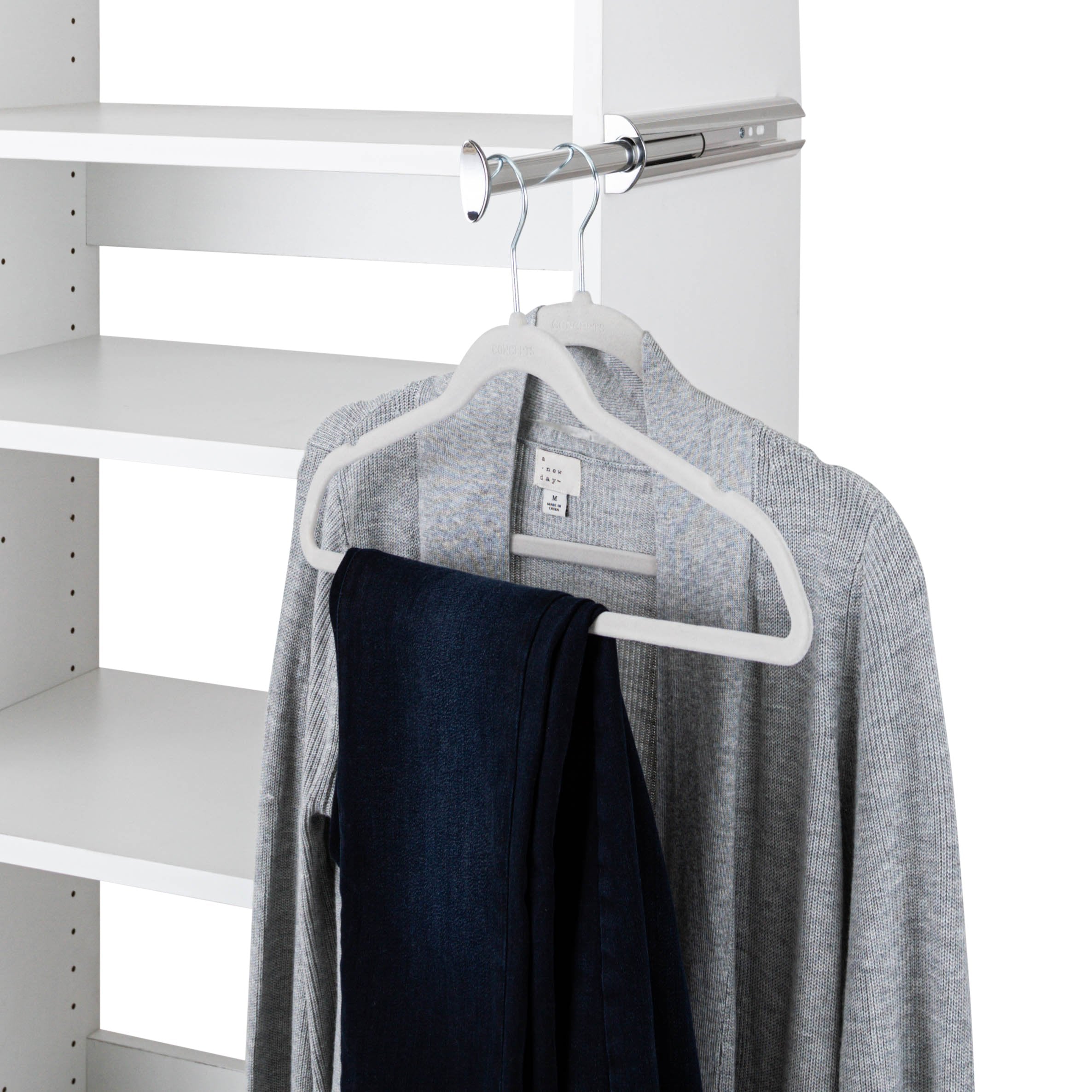 Closet Valet - Premium Closet Organizer for Clothes & Accessories | Perfect for Bedroom, Walk-In Closets & Dorm Rooms