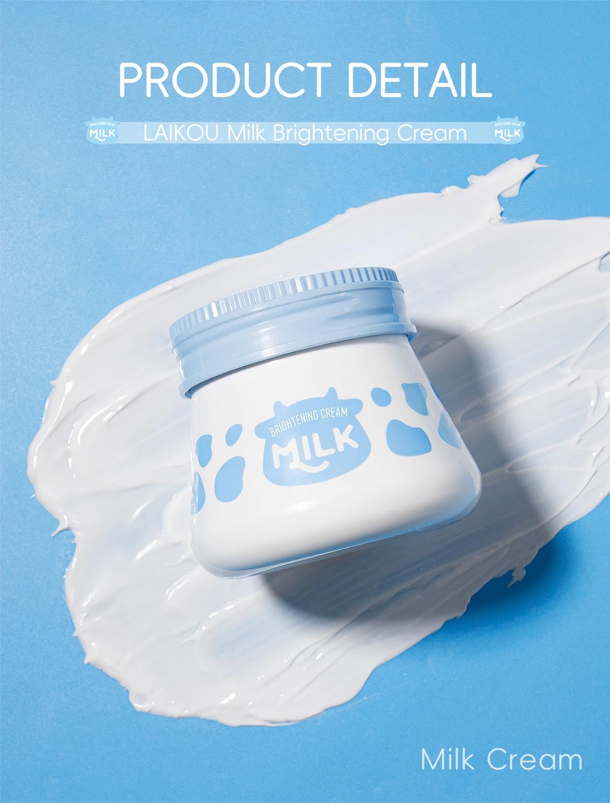 1 PC Milk Even Skin Tone Cream - All-in-One Moisturizing & Nourishing Face Cream for Brighter, Glowing Skin (55g) | Perfect for Daily Skincare Routine & Nighttime Hydration
