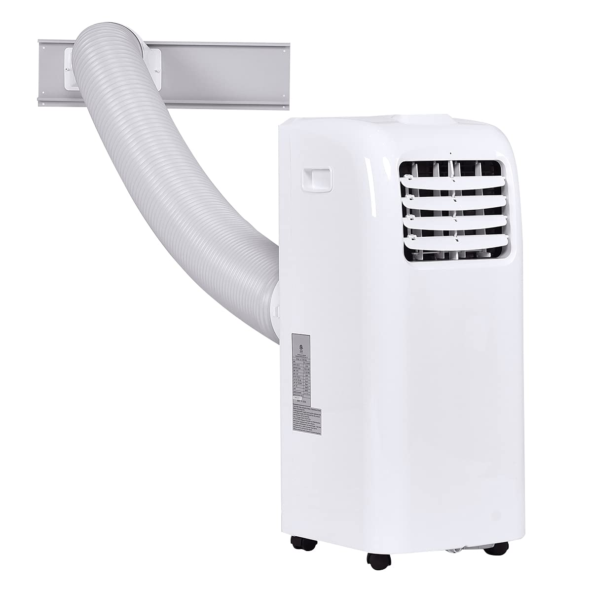 3-IN-1 Portable Air Conditioner 8000 BTU - Cooling Floor AC Unit with Dehumidifier & Remote Control - Includes Window Mount Kit - Perfect for Office, Dorm Room, Bedroom & Small Spaces - Stay Cool All Summer