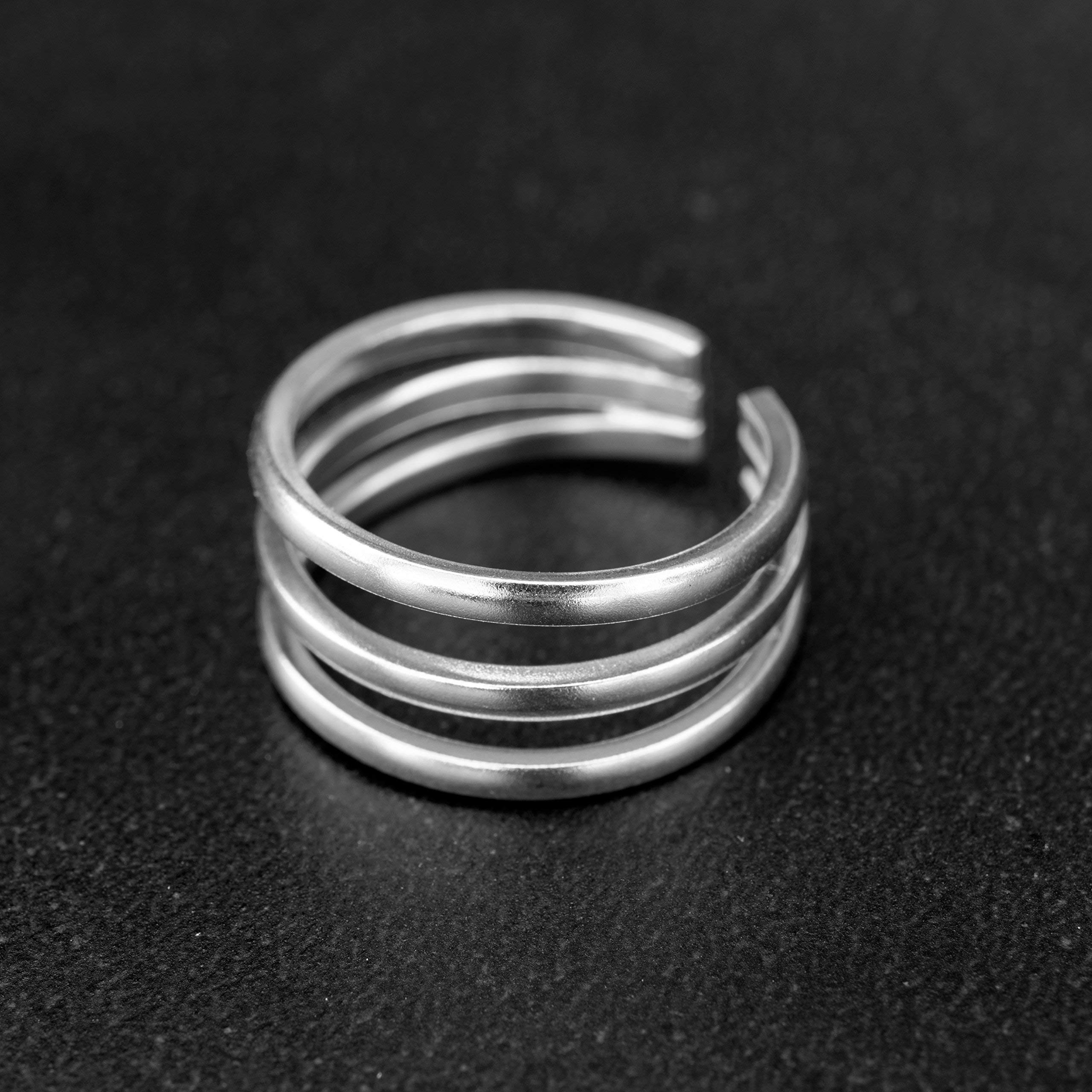 Handmade Stackable Rose Gold Rings - Minimalist Thin Band Rings for Women, Unique Gold Jewelry Gift for Her, Perfect for Layering, Stacking & Everyday Wear