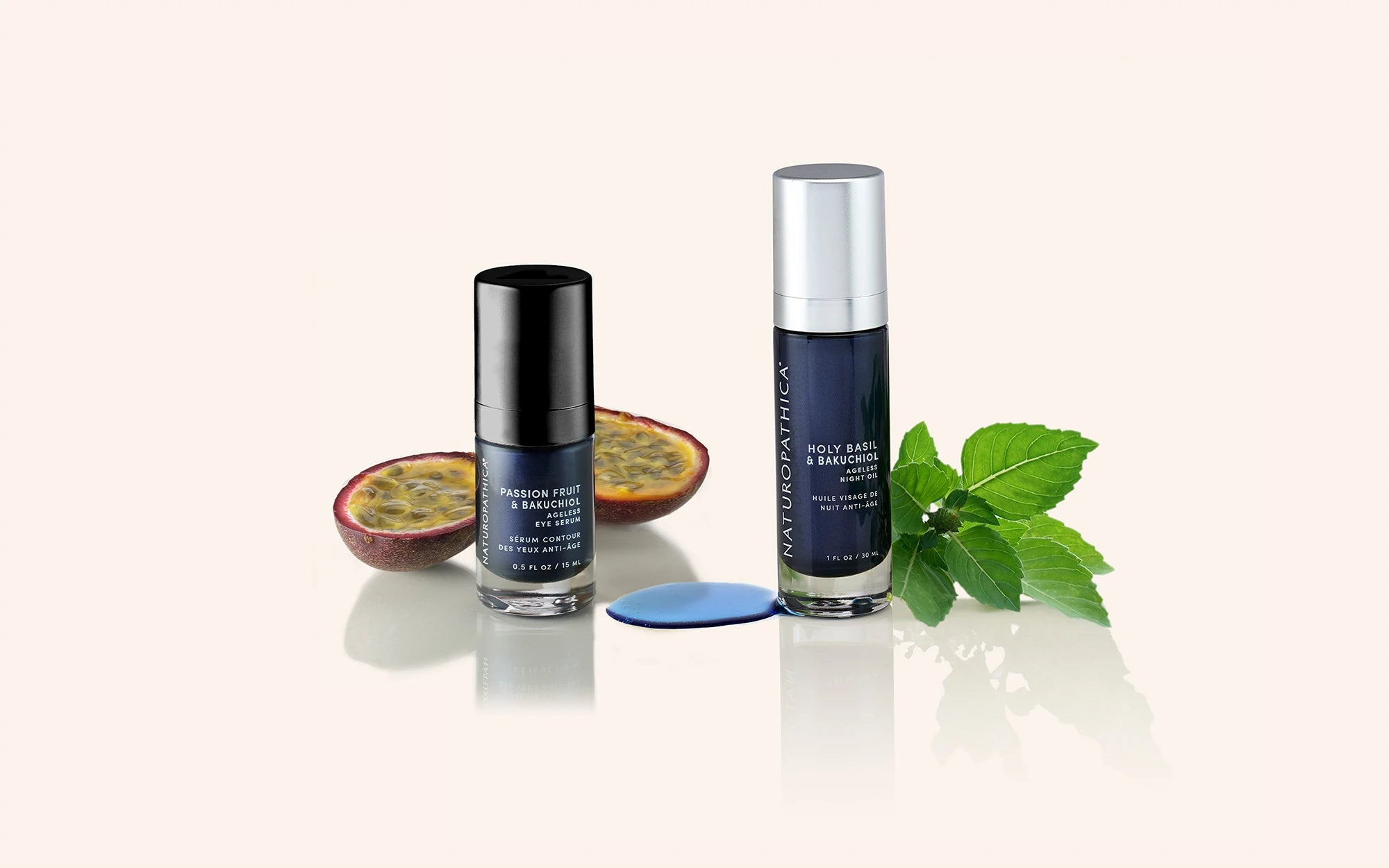 Ageless Bakuchiol Serum & Moisturizer Duo - Natural Anti-Aging Skincare Set for Wrinkles & Fine Lines - Perfect for Nighttime Routine & Daily Hydration