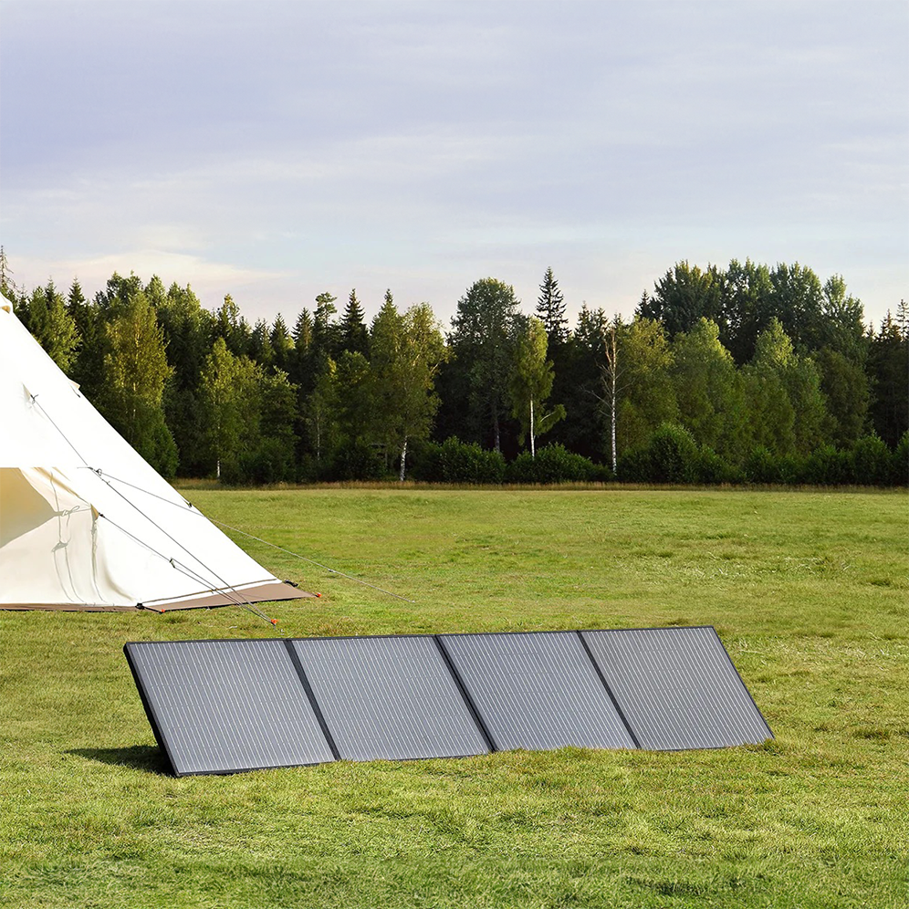 Zendure 200W Portable Solar Panel for Camping, RV & Outdoor Power - High Efficiency Foldable Solar Charger with USB-C & DC Outputs