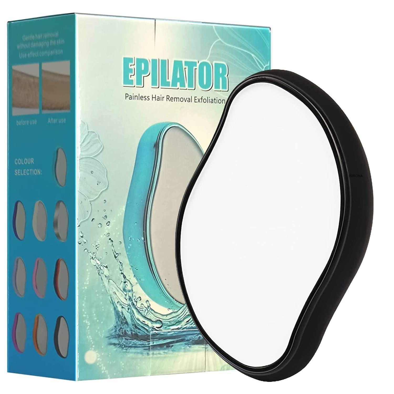 ISIRONA Crystal Hair Eraser for Women & Men - Magic Hair Remover Cream & Epilator | Painless & Effective Hair Removal | At-Home Spa & Smooth Skin Care (Pack of 1)