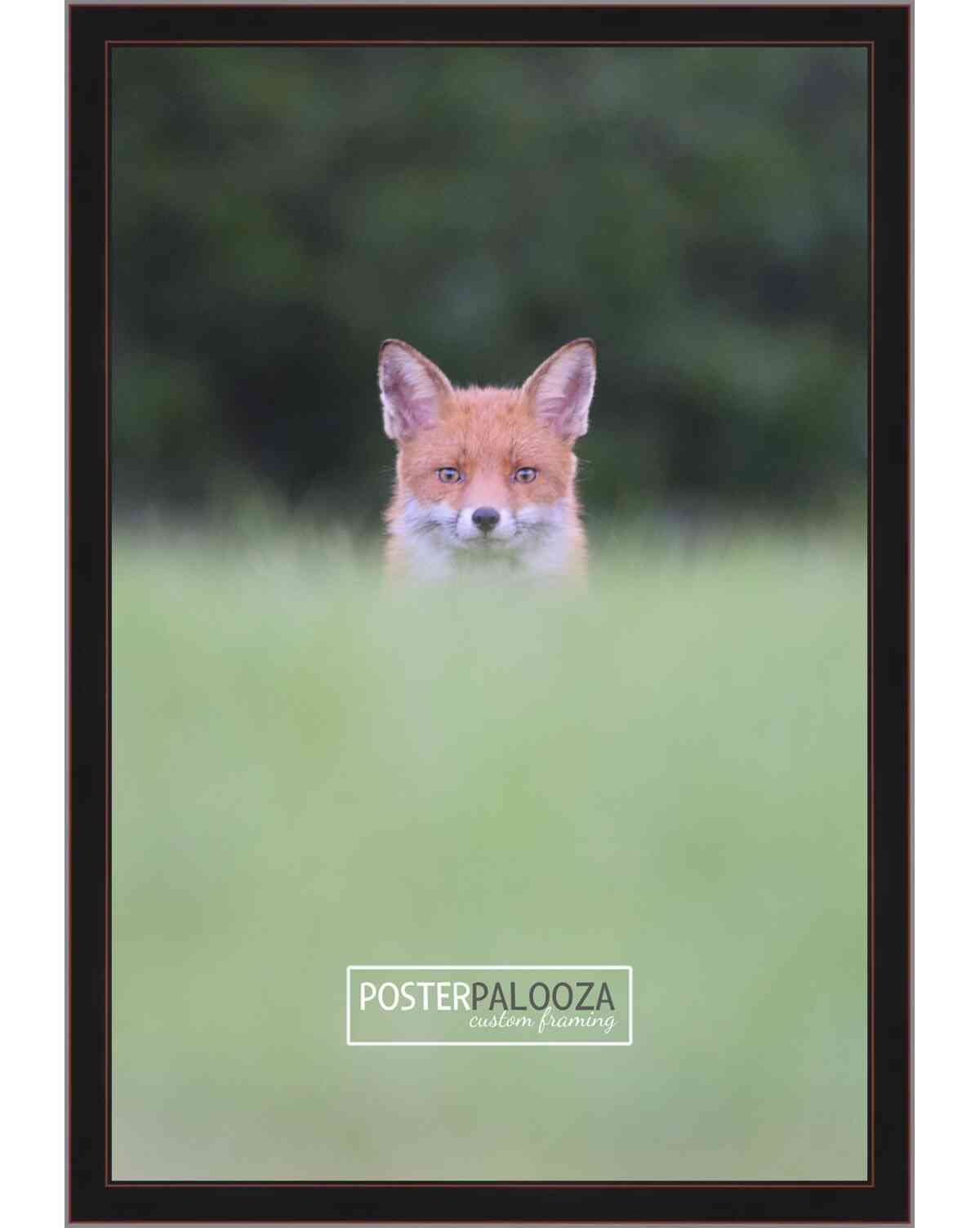 20x24 Contemporary Black Wood Picture Frame with UV Acrylic & Foam Board Backing - Wall Art Display for Photos, Posters, and Canvas - Perfect for Home, Office, and Gallery Decor