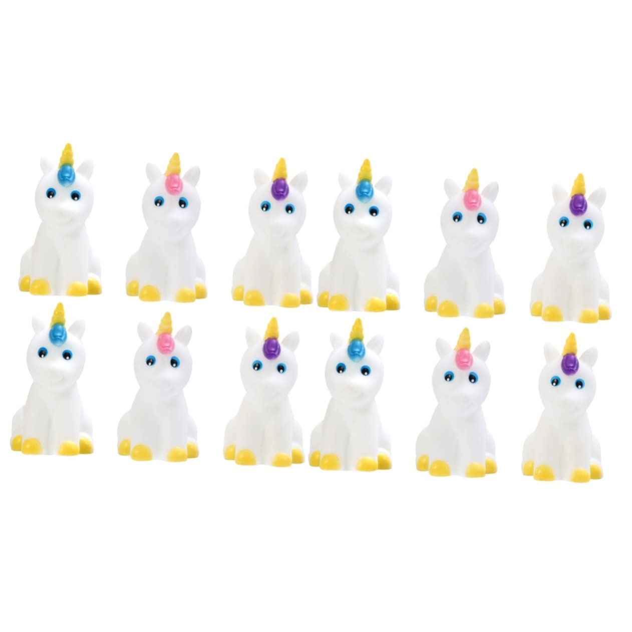 4 Sets Unicorn Bath Toys for Kids - Floating Shower Spray Toys, PVC Water Play Set for Bathtub Fun - Perfect for Toddler Bath Time & Sensory Play