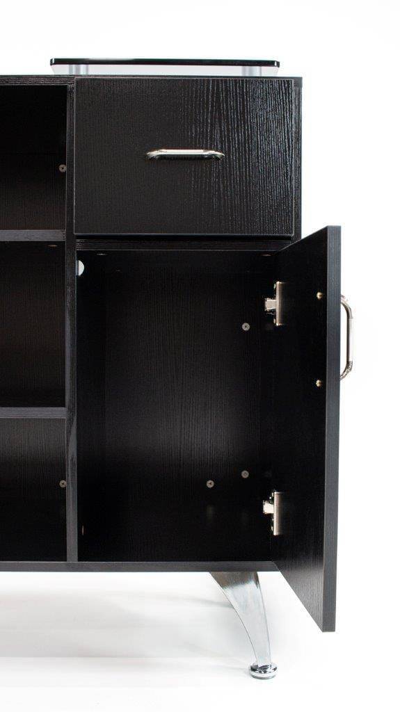 Modern Reception Desk - GLASGLOW II Office Furniture for Lobby & Waiting Area | Professional Front Desk for Corporate, Hotel, and Clinic Use