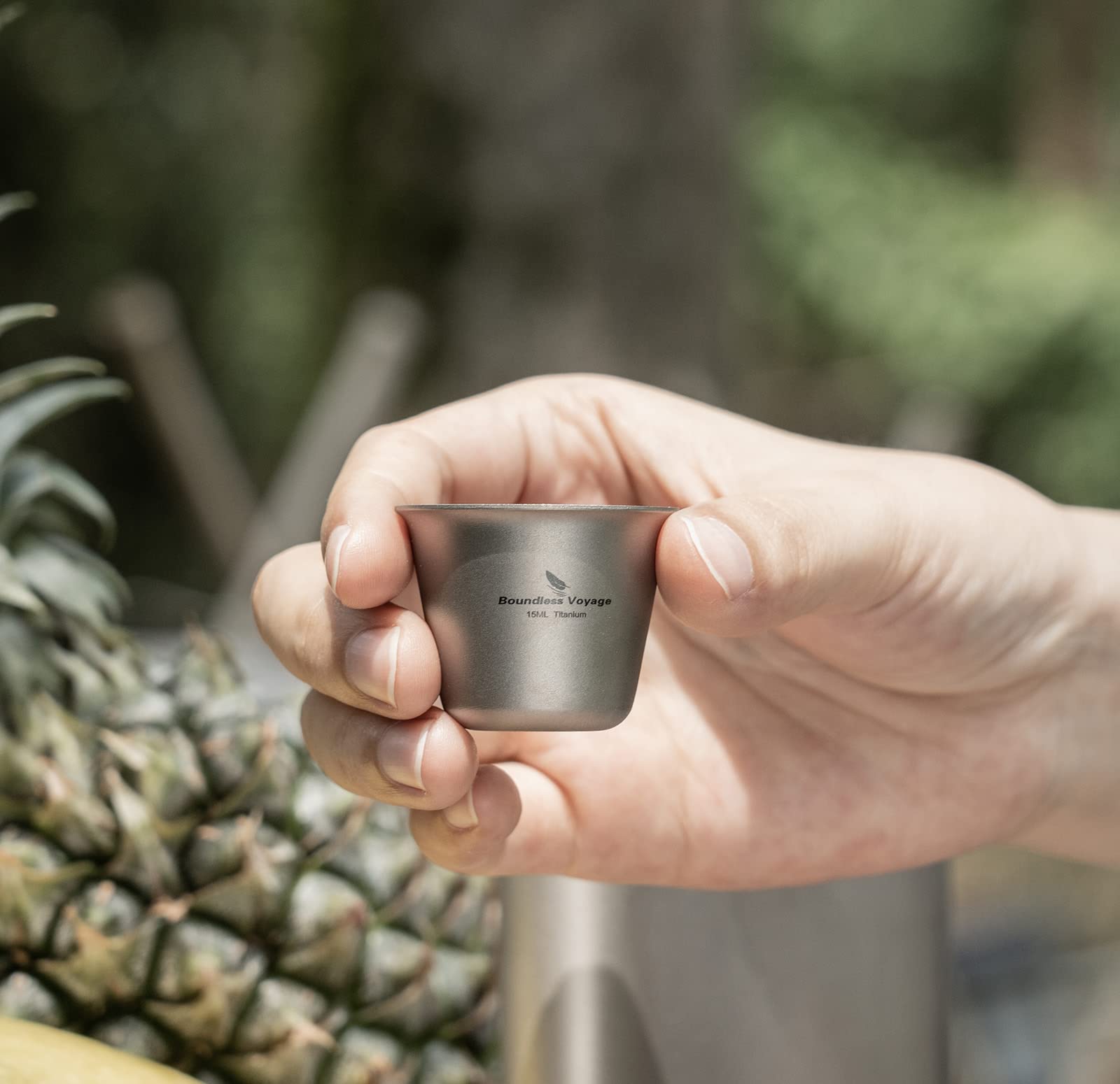 Titanium Ultralight Hip Flask - Portable Wine & Whiskey Bottle with Funnel - Perfect for Camping, Hiking, Picnics & Outdoor Adventures - Durable Alcohol Drinkware Accessories