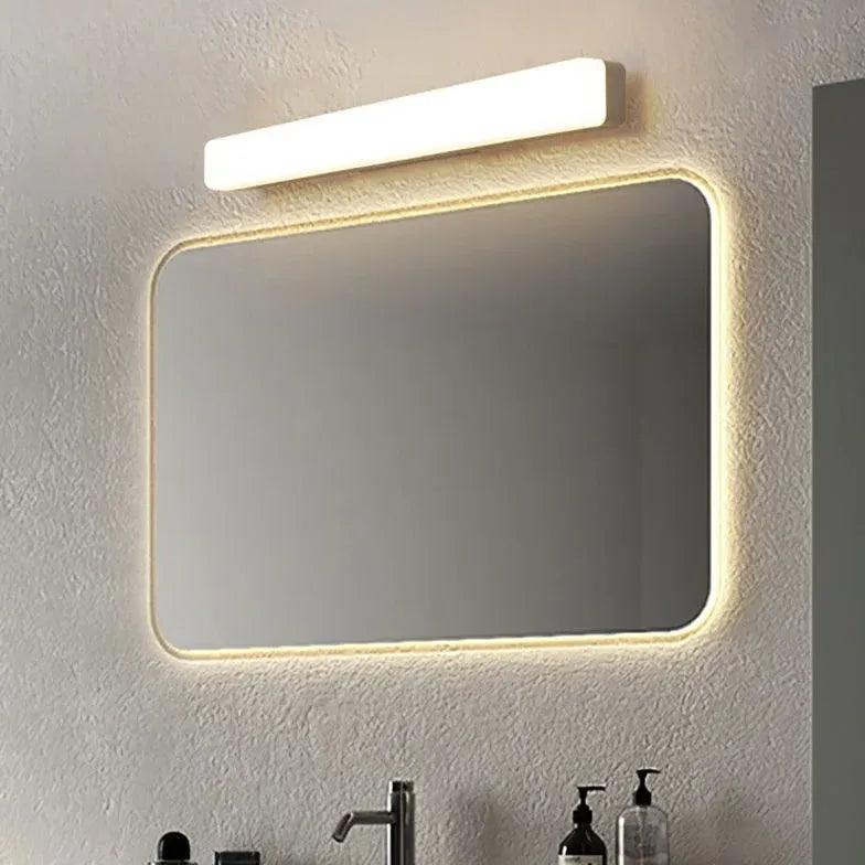 White LED Bathroom Mirror Lights - Waterproof Vanity Mirror Lighting for Makeup & Shaving - Perfect for Modern Bathrooms & Dressing Rooms