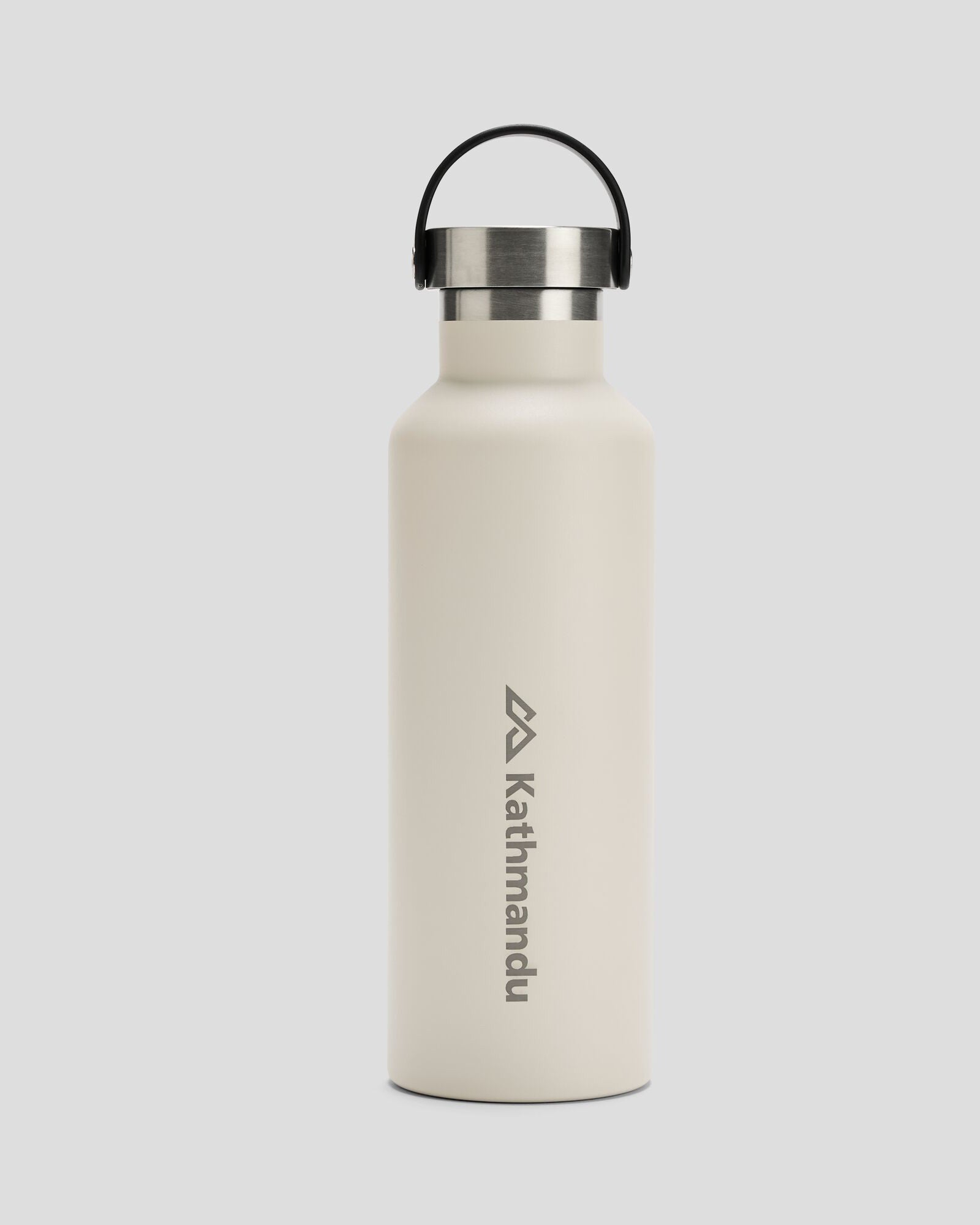 750ml Insulated Drink Bottle with Carry Handle - Vanilla Color for Outdoor, Travel, and Gym Hydration