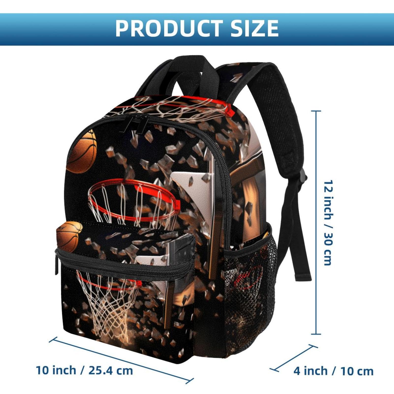 Stylish Unisex Travel Backpack - Durable Sports Backpack for Women & Men - Perfect for Basketball, Gym & Outdoor Adventures