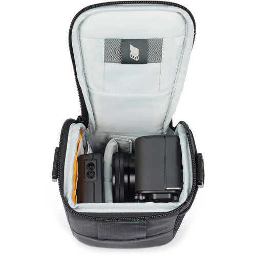 Lowepro Adventura SH 115 III DSLR Camera Shoulder Bag - Compact & Lightweight (Black) - Perfect for Travel, Hiking & Everyday Photography