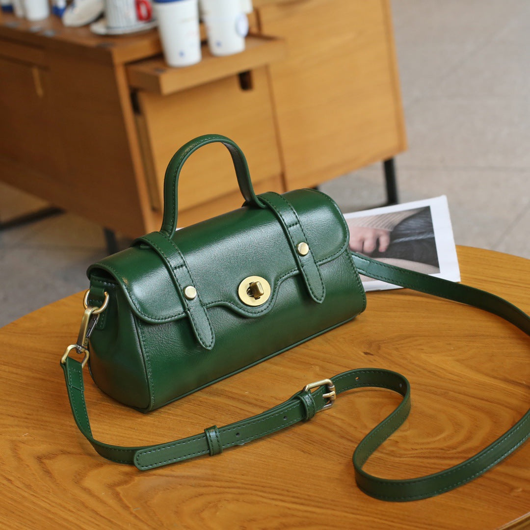 Compact Flap Handle Crossbody Bag for Women - Stylish & Lightweight Everyday Purse for Work, Travel & Shopping