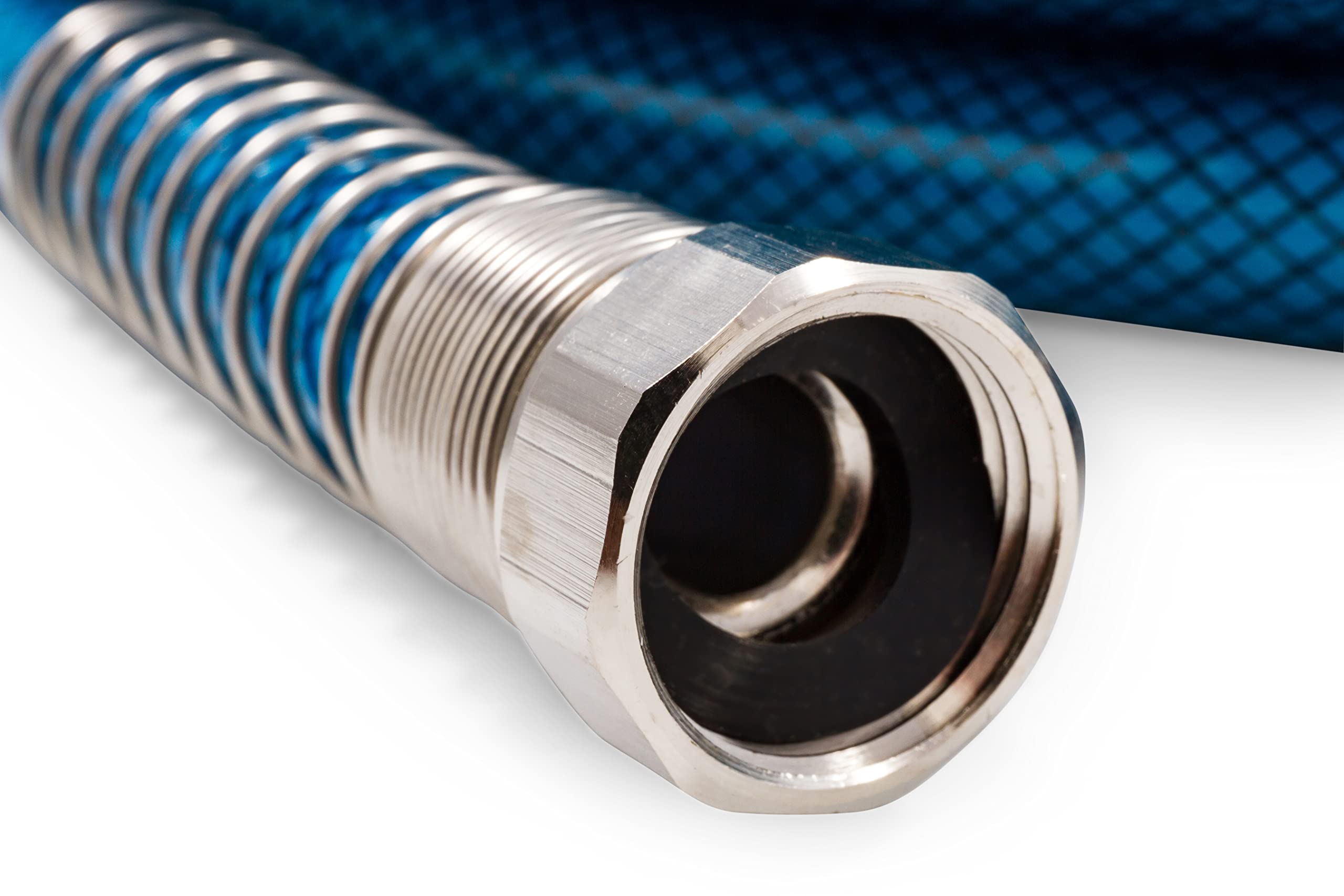 Camco 100-Foot Heavy-Duty Contractor Grade Water Hose - Premium Reinforced Outdoor Garden Hose (Model 22883) for Lawn Care, Car Washing & RV Use