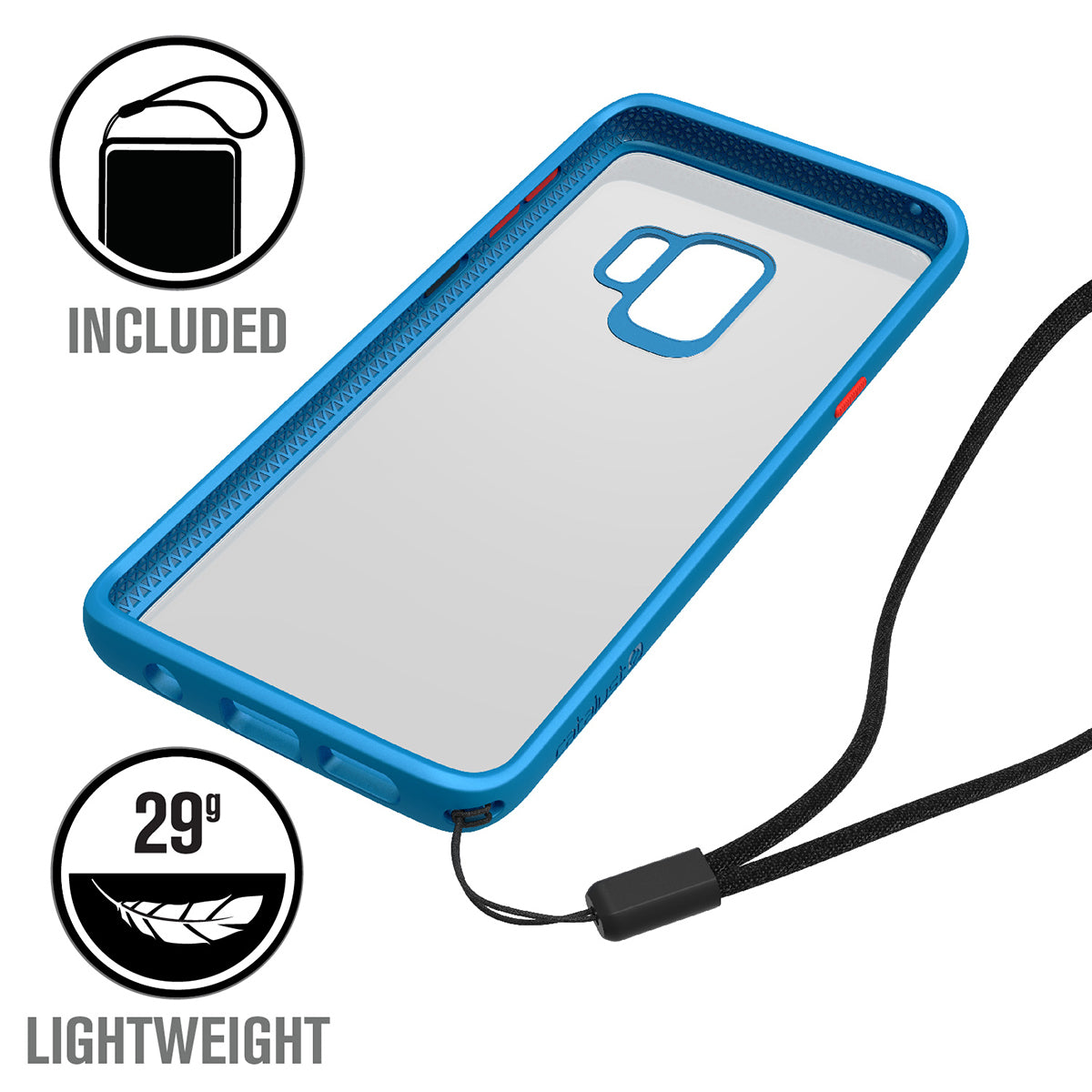 Samsung Galaxy S9 Shockproof Case - Heavy Duty Impact Protection Cover for Samsung Galaxy S9 - Perfect for Outdoor, Travel & Daily Use