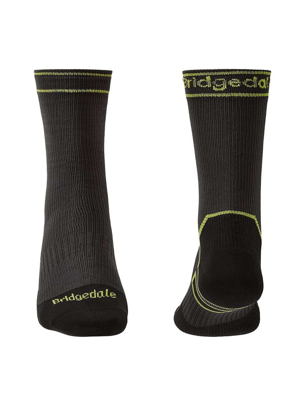 Bridgedale Men's Hiking Socks - Moisture-Wicking & Cushioned for Outdoor Adventures, Trail Running, and Camping