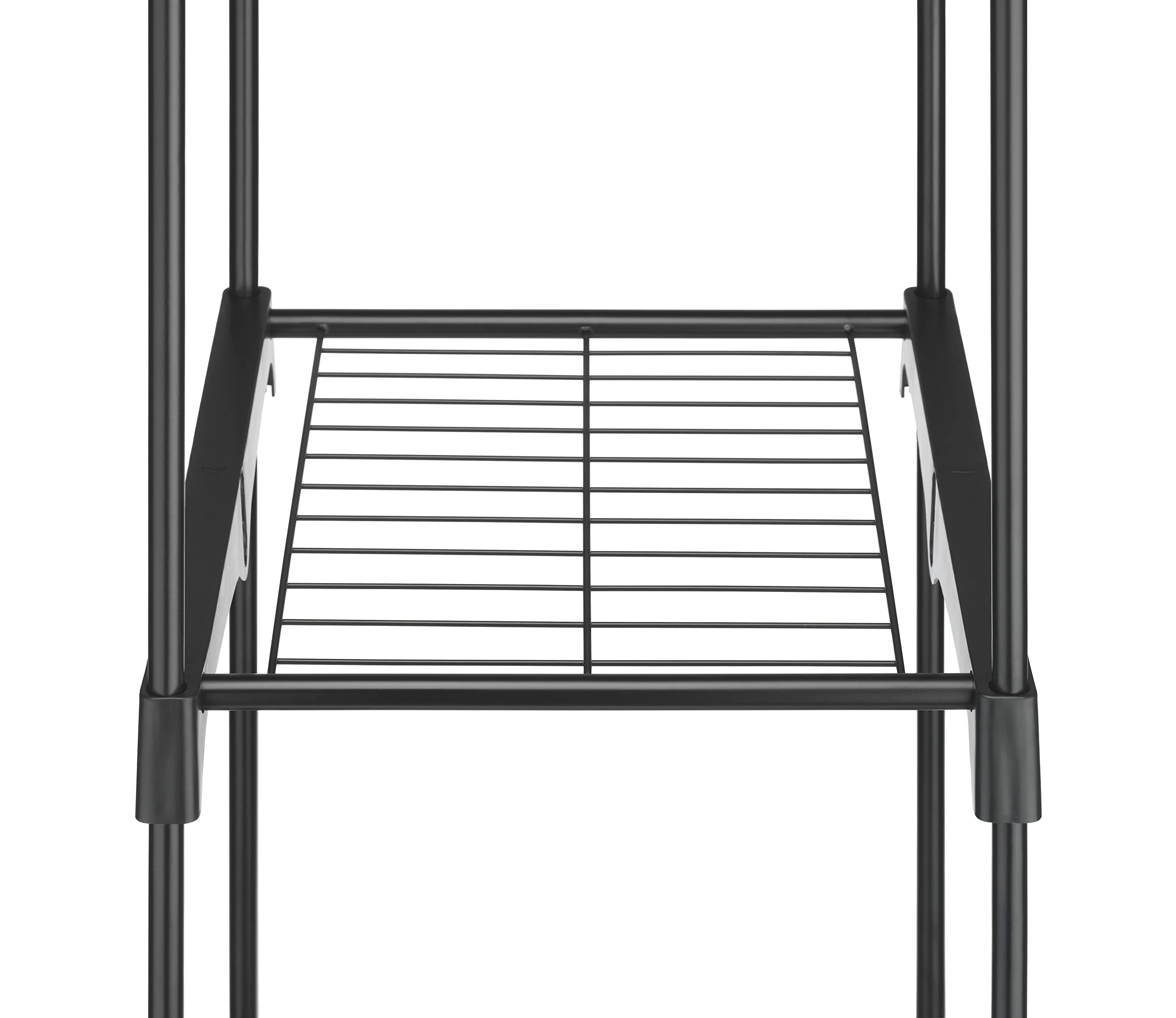 Whitmor Deluxe Heavy Duty Freestanding Closet Organizer with Double Rod - Perfect for Bedroom, Closet & Dorm Storage Organization