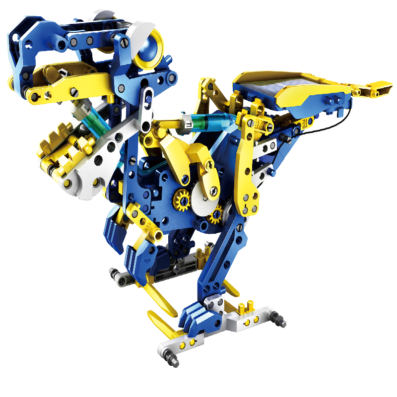 Johnco 12-in-1 Solar & Hydraulic Construction Kit - STEM Educational Toy for Kids Ages 8-12 | Build Solar Powered Robots & Hydraulic Machines | Perfect for Science Projects & Hands-on Learning