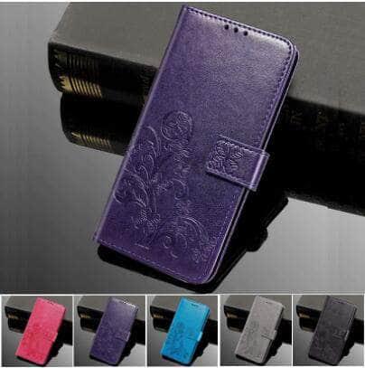 Premium Leather Wallet Case for Samsung Galaxy S22 - Slim RFID Blocking Phone Cover with Card Slots | Perfect for Business Travel & Everyday Use