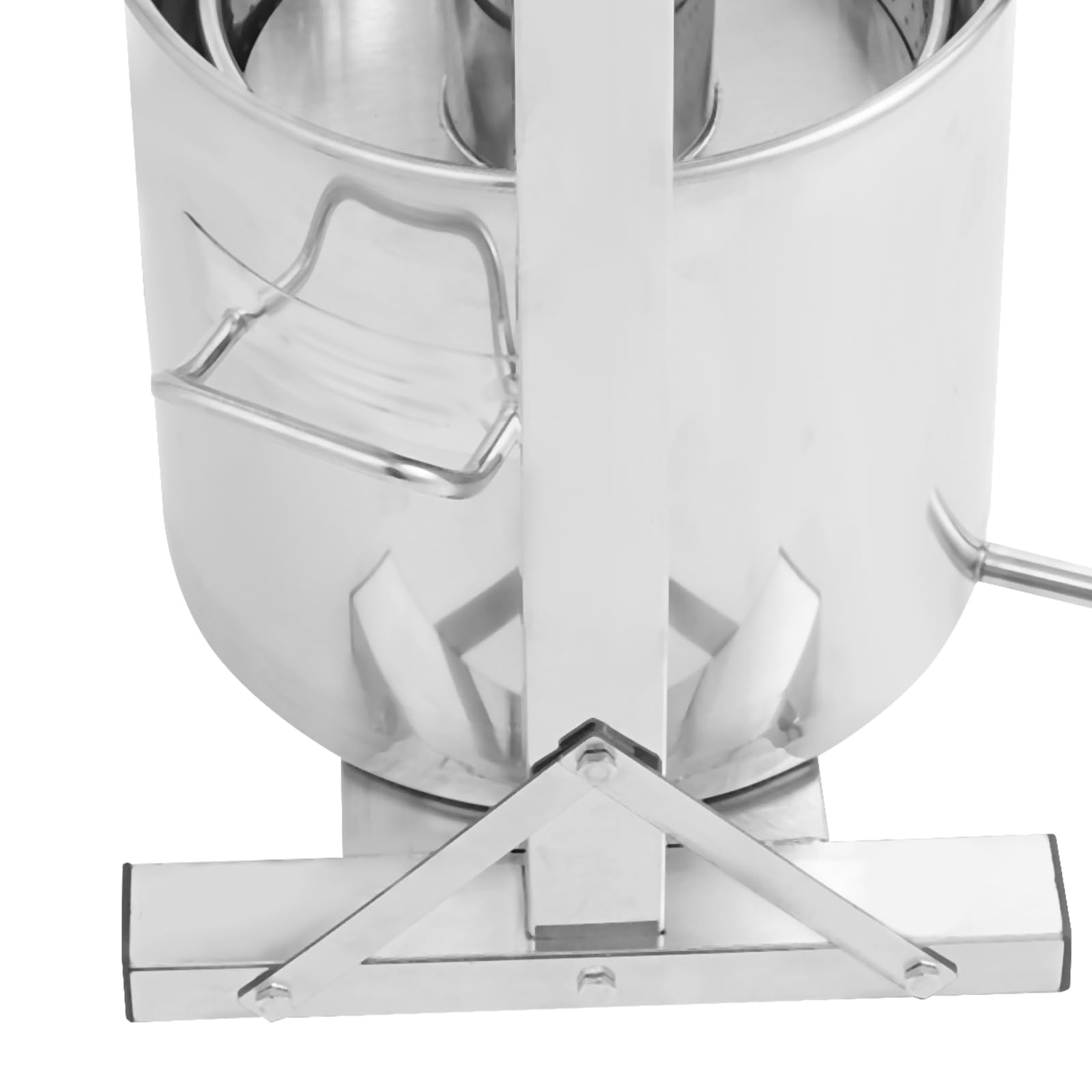 12L Stainless Steel Apple Cider Press & Fruit Grinder - Heavy Duty Fruit Pulp Crusher for Grapes, Apples, Wine & Juice Making - Perfect for Home Brewing, Cider Production & Farm Fresh Beverages