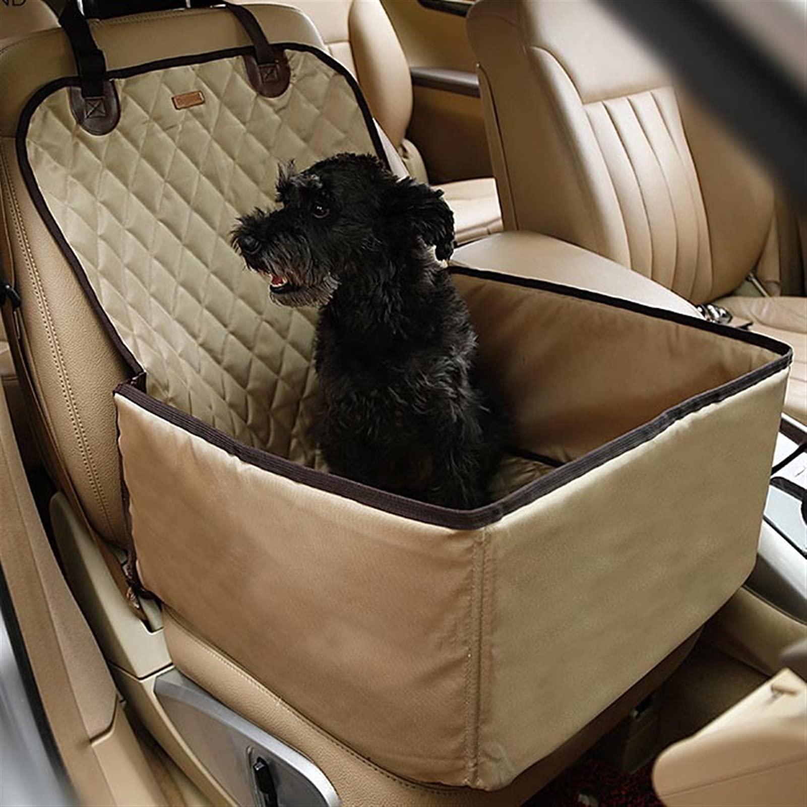 GYP Waterproof Dog Car Seat Cover - Thickened Front Row Single Seat Protector for Pets, Cats & Dogs | Perfect for Travel, Road Trips & Daily Commutes