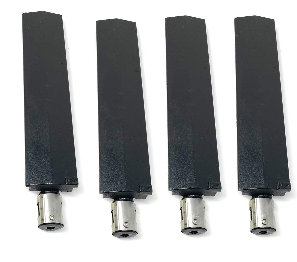 BG1793B-A BG179A 503225 98162 Replacement Cast Iron Burner (4-Pack) - Durable Gas Grill Parts for Weber, Char-Broil & More - Perfect for Backyard BBQs, Camping & Outdoor Cooking