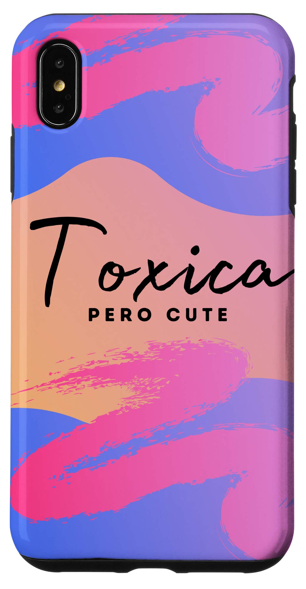 iPhone XS Max La Toxica Phone Case - Cute & Stylish Protective Cover for Women | Perfect for Everyday Use, Work & Travel