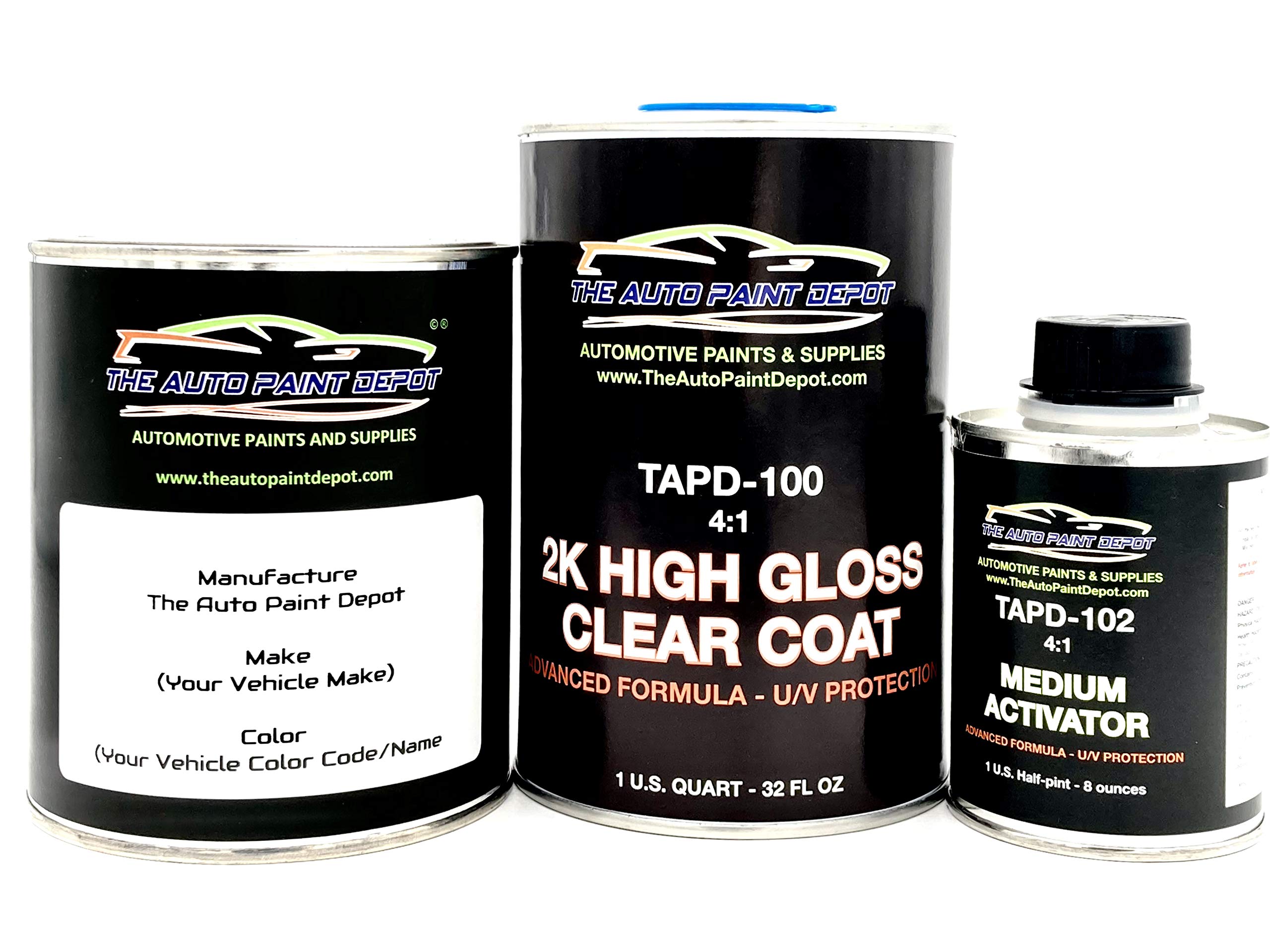 Acura Integra Touch Up Paint - Torino Red Pearl R-72P (All Years) 1 Quart Kit with Clear Coat | Perfect for Scratches, Chips & Small Repairs | DIY Auto Body Repair Solution
