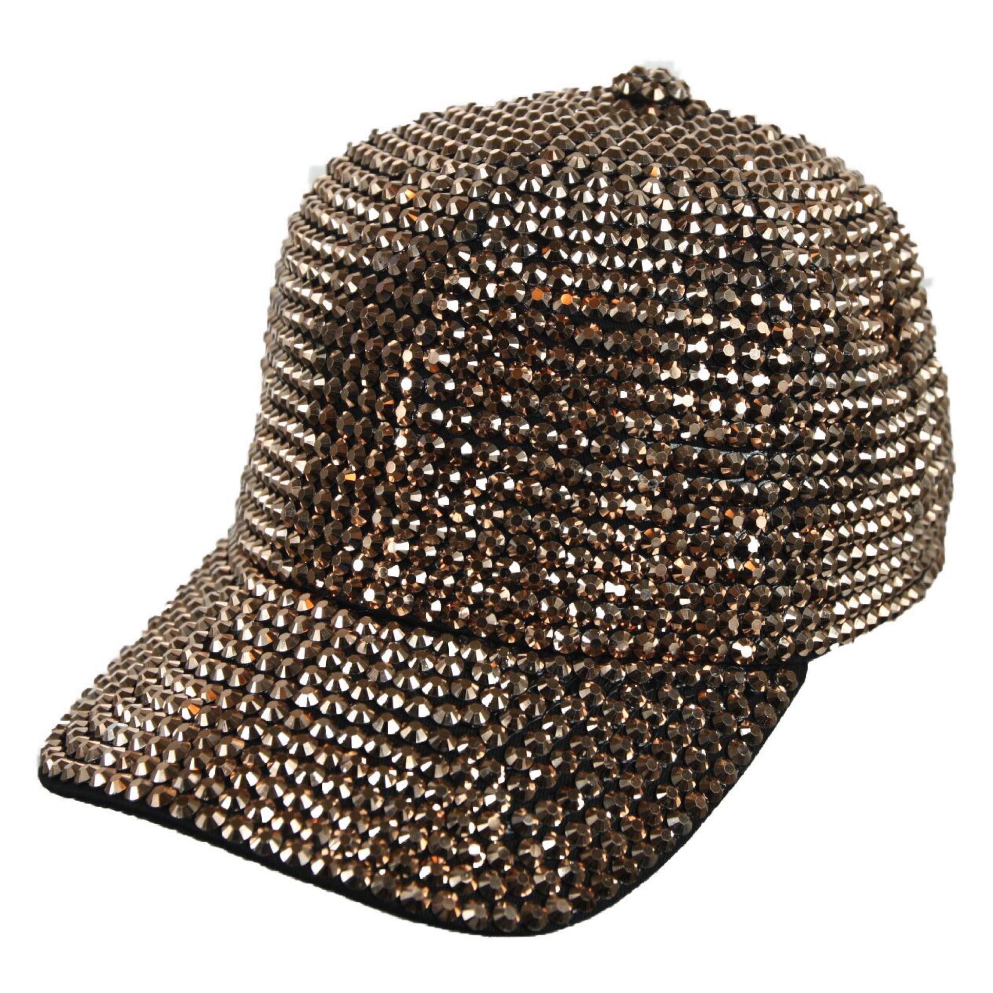 Sparkling Rhinestone Studded Baseball Cap - Bling Bling Cotton Hip Hop Hat for Women & Men | Perfect for Streetwear, Concerts & Fashion Statements