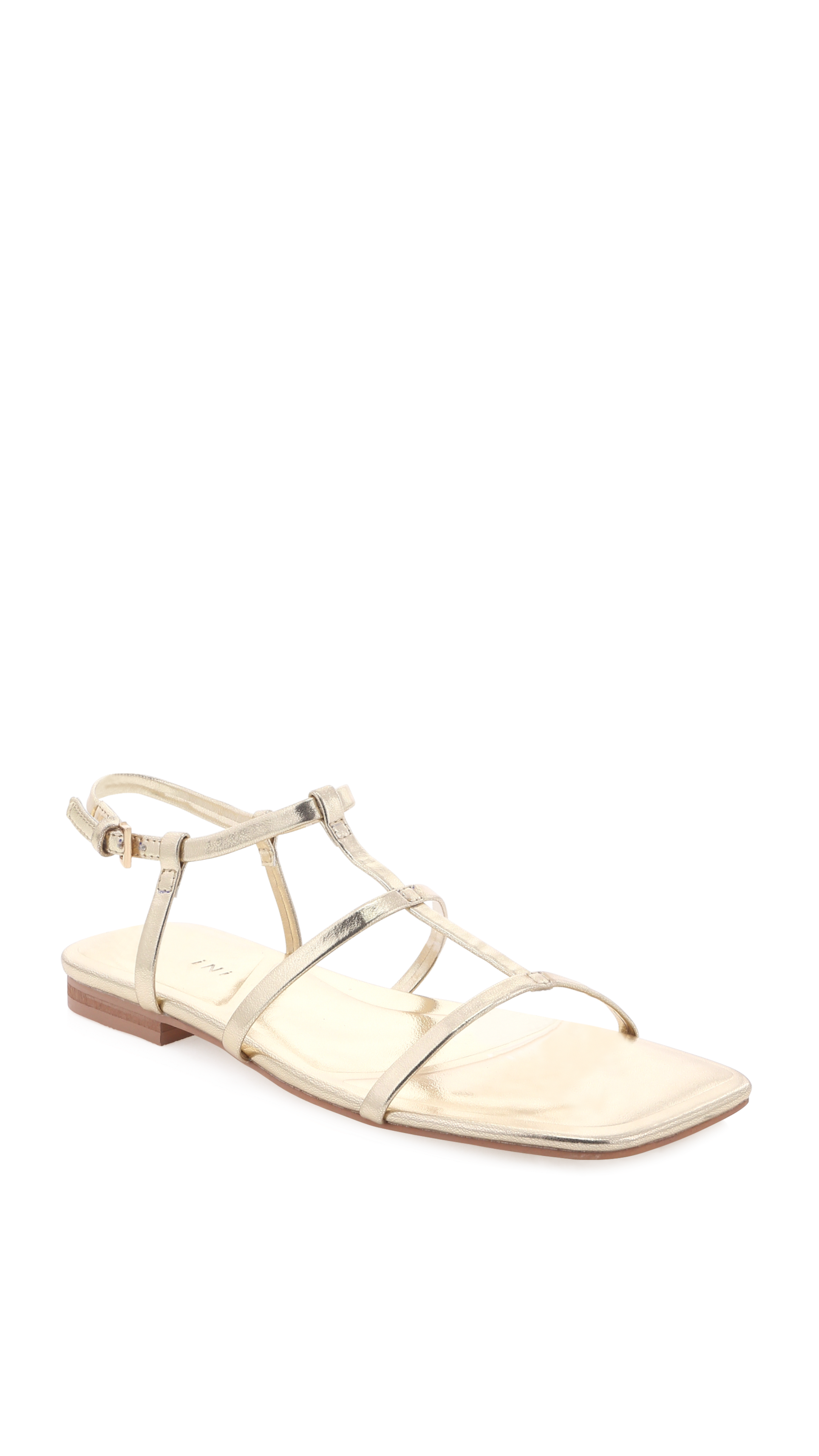 Acacia Sandals for Women - Gold Metallic Gladiator Sandals | Comfortable Summer Beach Sandals for Outdoor Walking & Vacation
