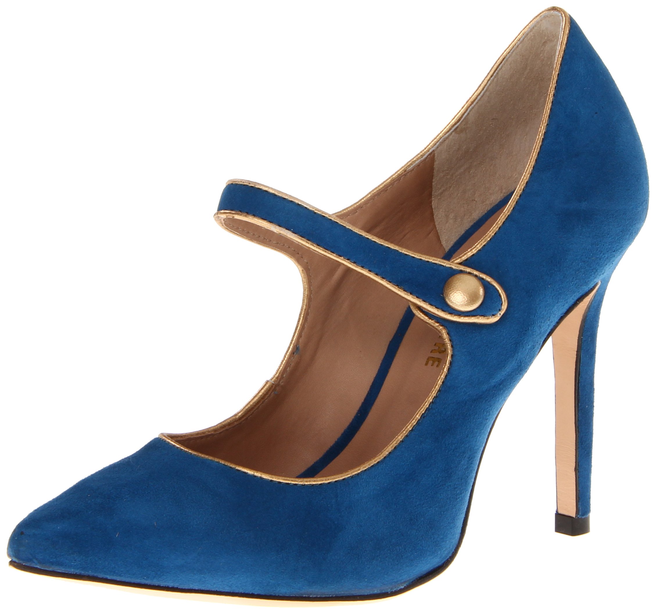 Pour La Victoire Women's Mary Jane Pumps - Comfortable Low Heel Dress Shoes for Work, Wedding & Special Occasions