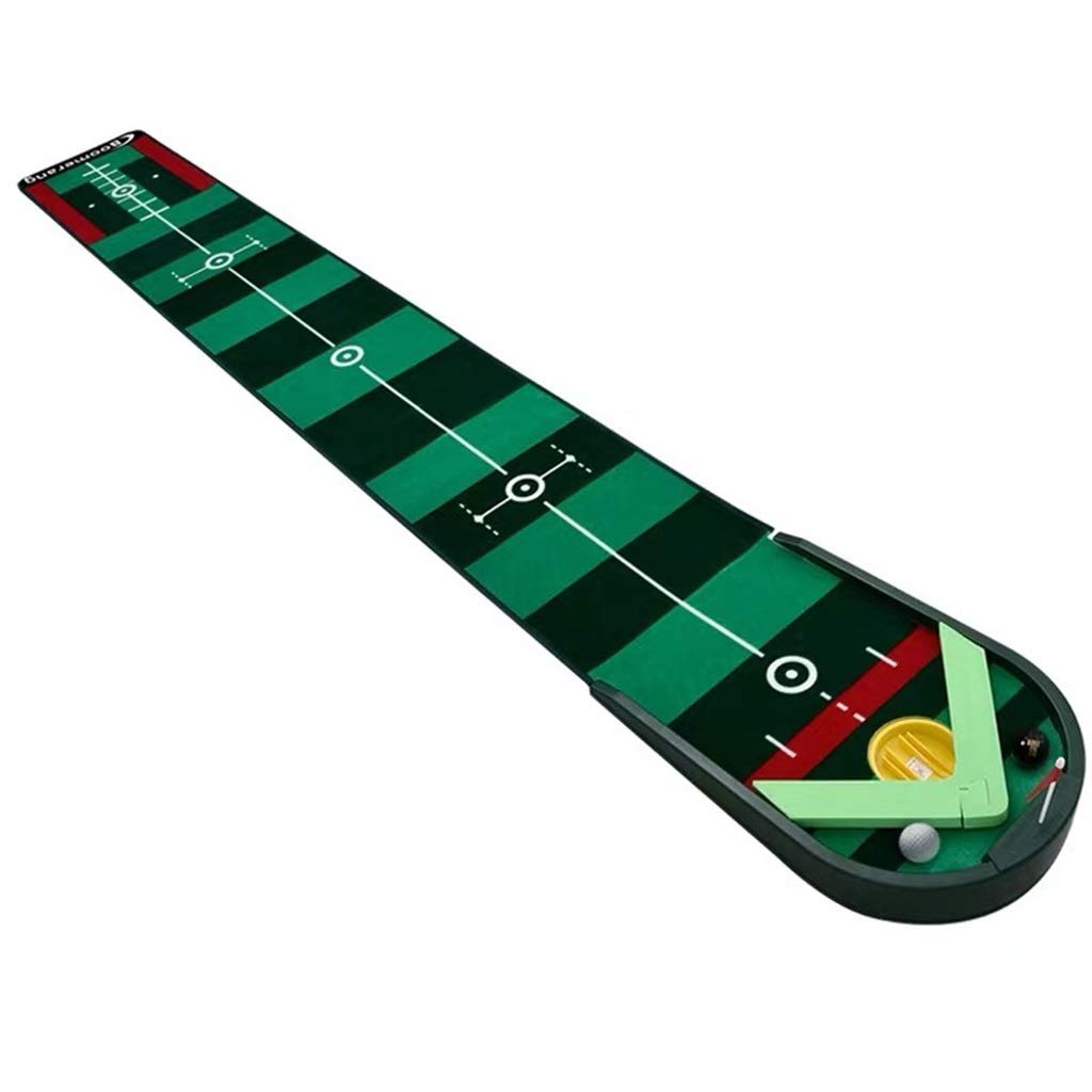 Yoyogi Golf Putting Mat for Backyard & Indoor Practice - Premium Golf Green with EVA Plate & Automatic Ball Return - Perfect for Hitting, Chipping & Short Game Training - Ideal for Home, Office or Backyard Golf Practice