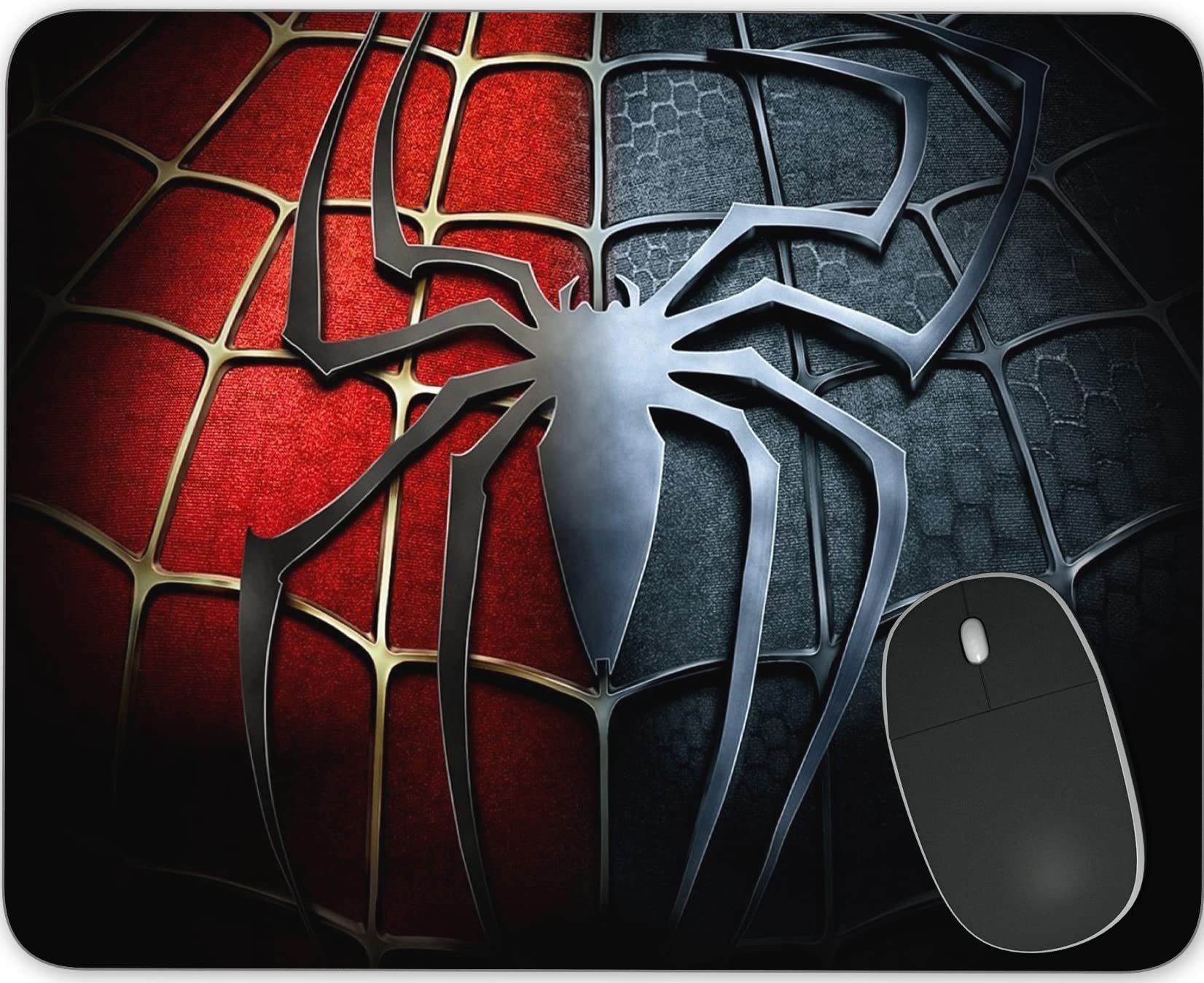 Spider-Man Gaming Mouse Pad - Non-Slip Rubber Desk Mat for Laptop & PC - Customized Cute Design for Gamers & Office Use - Perfect for Gaming Setups & Workstations