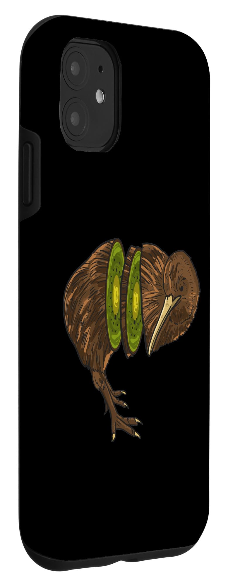 iPhone 11 Case - Kiwi Bird Funny Fruit Animal Design - Humorous Pun Gift for Joke Lovers - Perfect for Daily Use, Gifts & Special Occasions