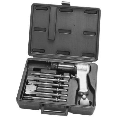 Ingersoll Rand 121-K6 Super Duty Air Hammer Kit with 6 Chisels - Heavy Duty Pneumatic Tool for Auto Repair, Metalworking & Construction Projects