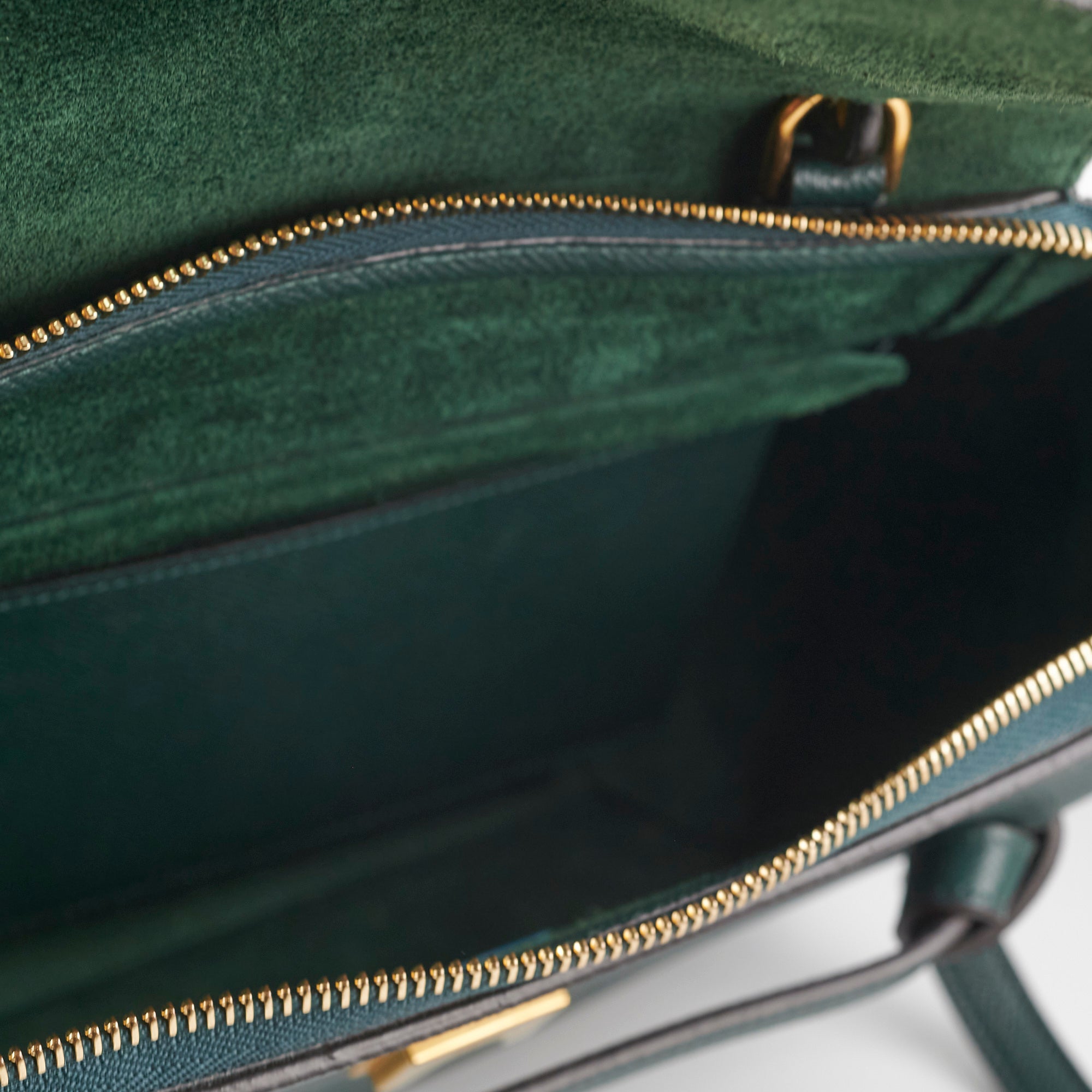 Celine Micro Dark Green Belt Bag for Women - Stylish Crossbody Shoulder Bag - Perfect for Travel, Shopping & Everyday Use