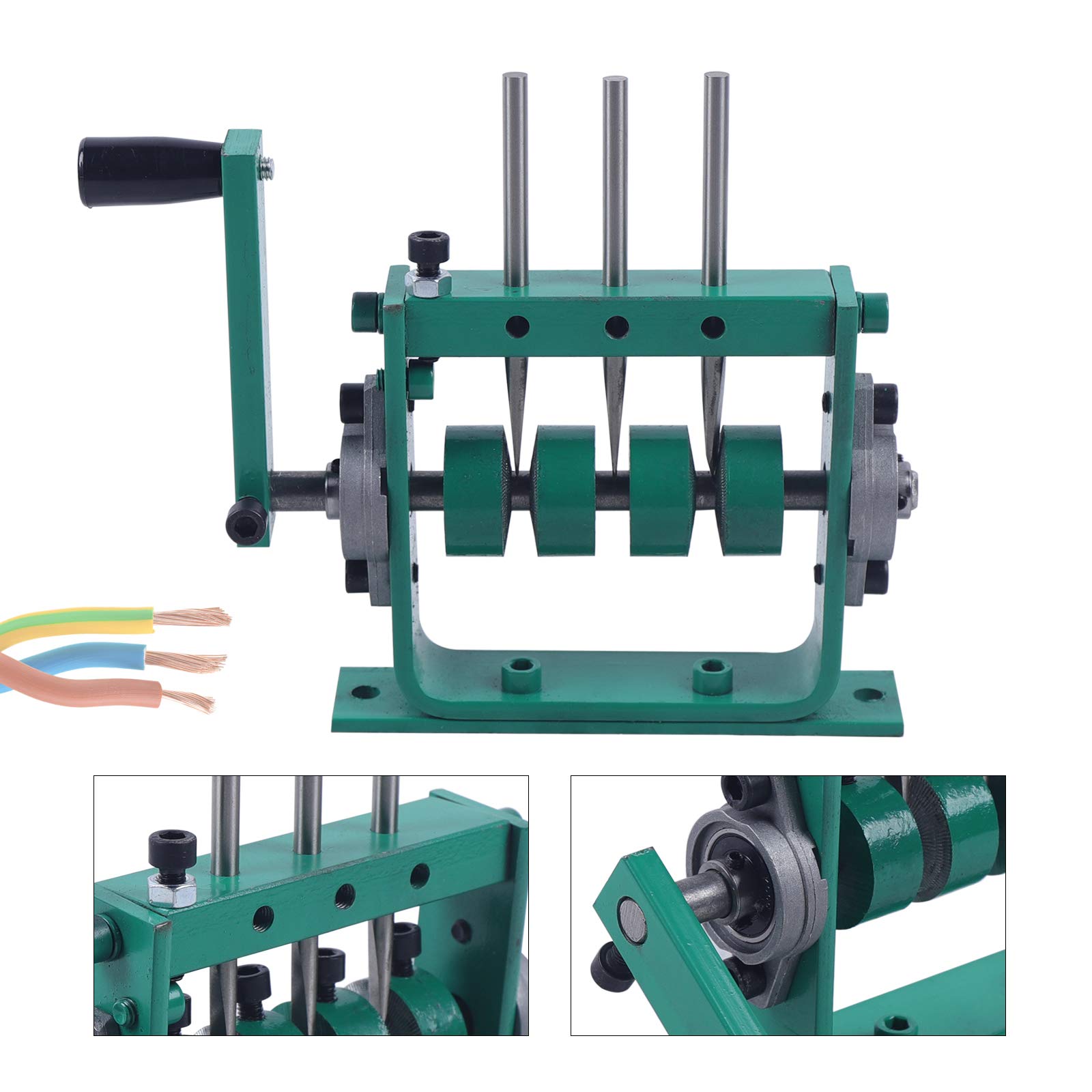 Portable Manual Wire Stripping Machine - Cable Peeler & Wire Stripper Tool for Electrical DIY, Automotive, and Home Repairs | Easy to Use & Durable