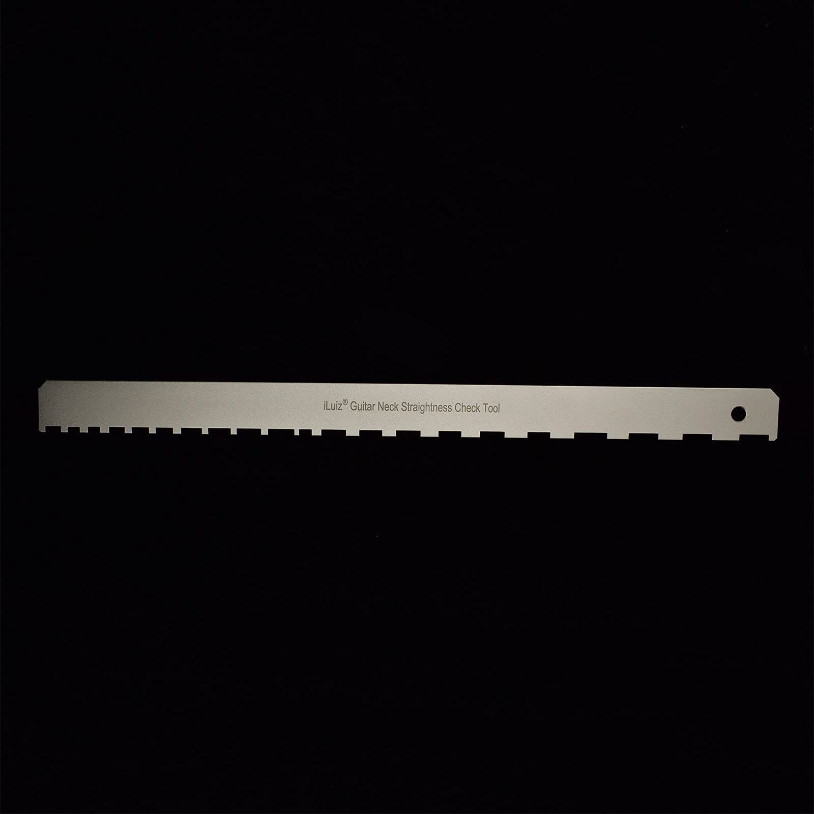 Premium Guitar Neck Notched Straight Edge - Professional Luthier Tool for Gibson, Fender & Most Guitar Fretboards | Perfect for Fret Leveling, Setup & Maintenance