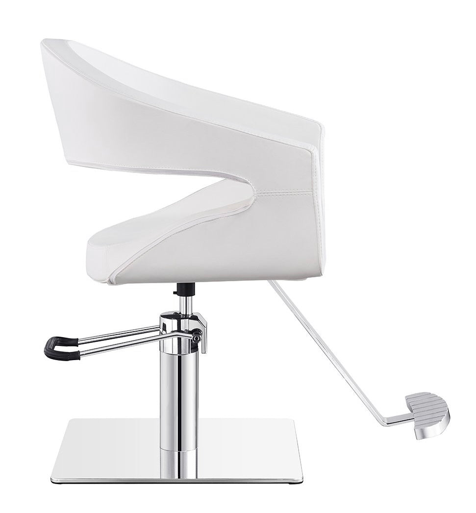 Premium Gama Beauty Salon Chair - Hydraulic Adjustable Styling Chair for Hairdressers & Barbers - Perfect for Salons, Spas & Home Use