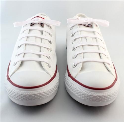 Woodland White Sneaker Laces (45 inches/114 cm) - Premium Cotton Shoelaces for Casual Shoes, Sneakers & Athletic Footwear - Perfect for Everyday Wear, Gym & Outdoor Activities