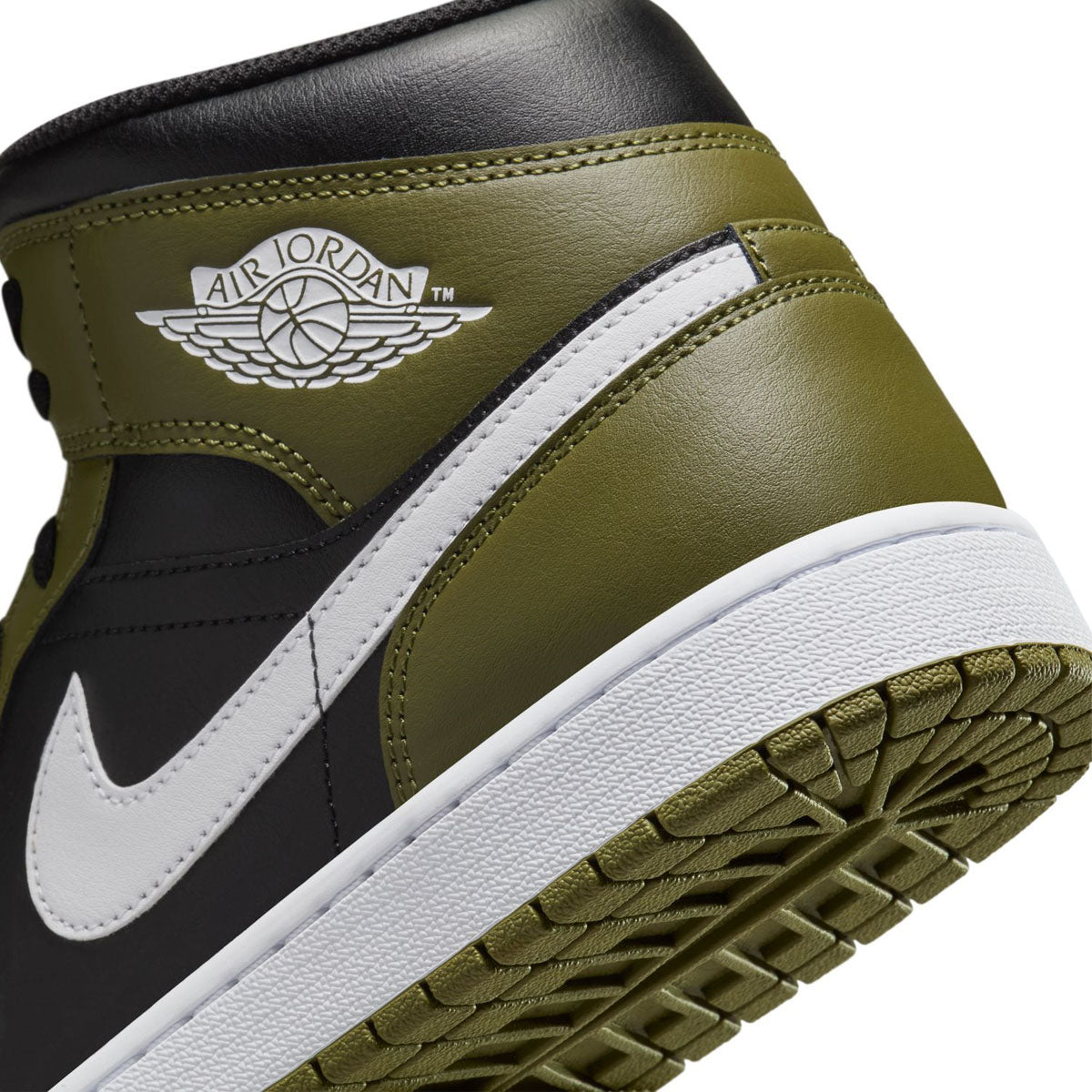 Air Jordan 1 Mid 'Sequoia' Basketball Shoes for Men - Retro Style Sneakers for Casual Wear, Street Fashion & Sports Performance