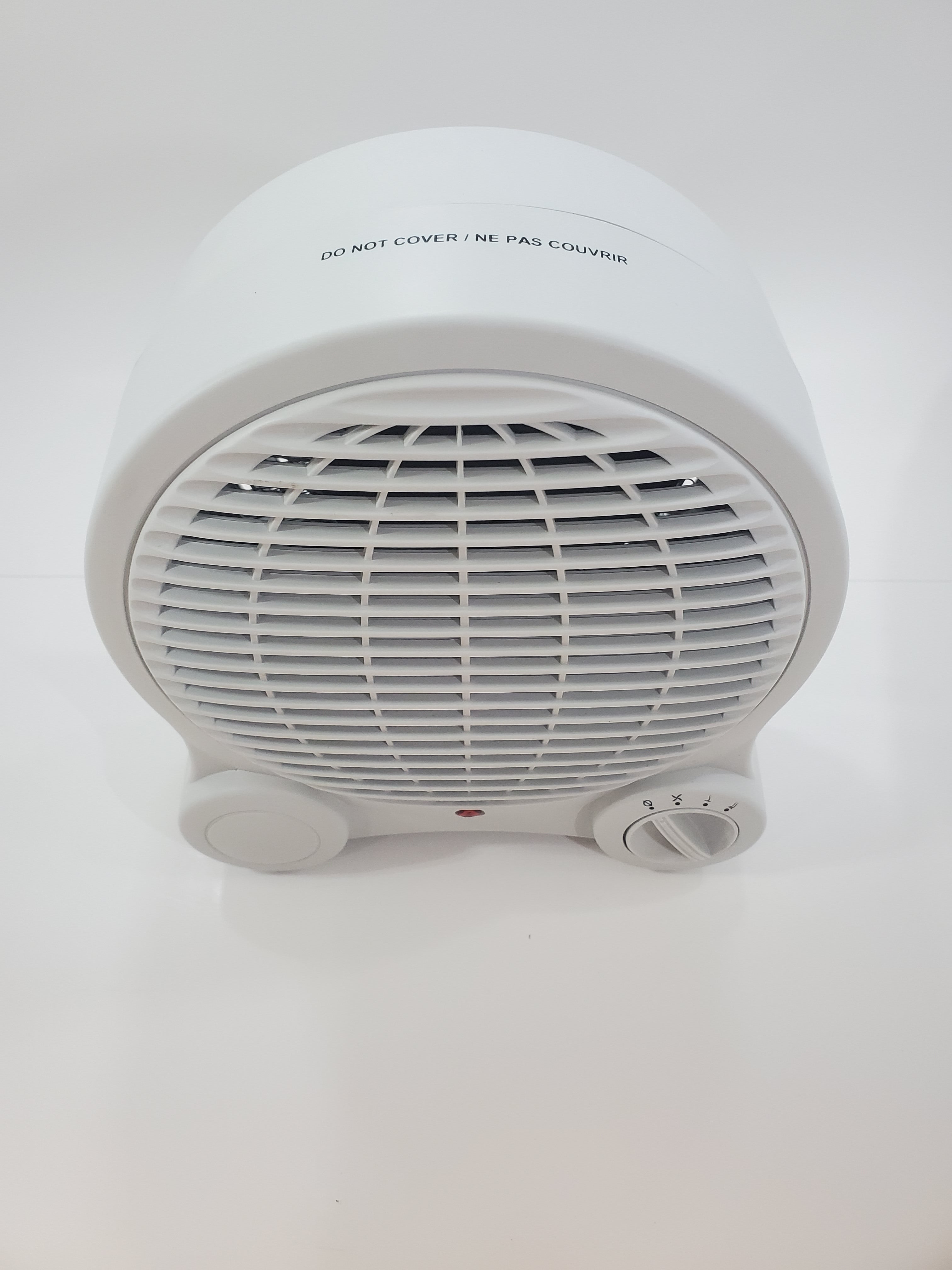 FOR LIVING Compact Space Heater with Fan - Energy Efficient Portable Electric Heater for Home & Office - Factory Certified with Full Warranty (Model 435866) - Perfect for Bedroom, Living Room & Small Spaces