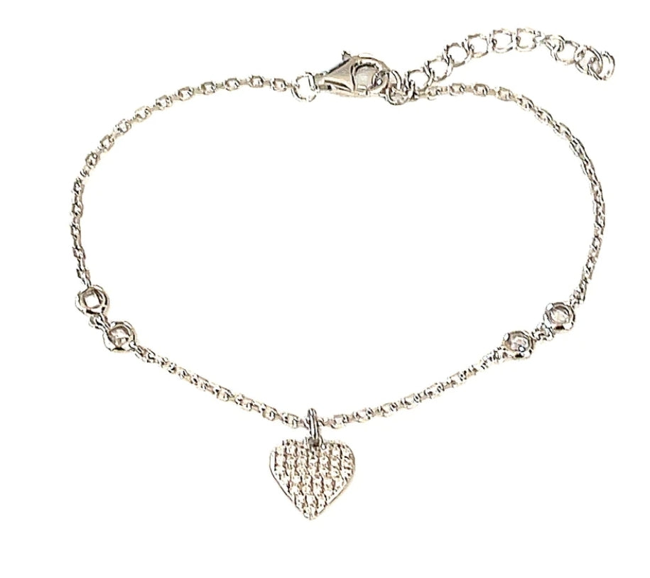 Heart of Paris Bracelet - Elegant French-Inspired Jewelry for Women | Perfect Gift for Valentine's Day, Anniversary & Romantic Occasions