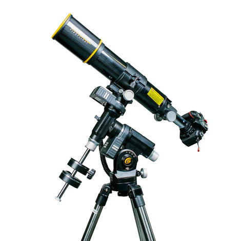Explore FirstLight 80mm CF Telescope with GoTo Tracker & Solar Filter - Perfect for Stargazing, Astrophotography & Solar Observation