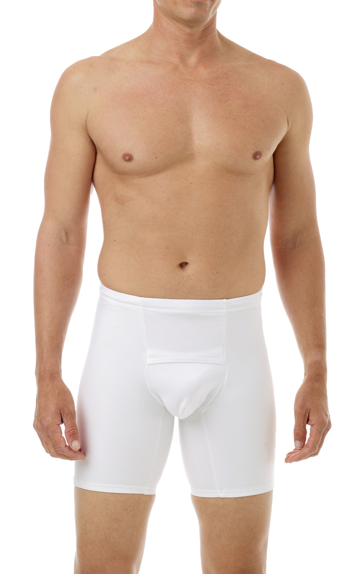 Underworks Men's Hip Buster & Butt Trimmer Briefs 3-Pack - Slimming Shapewear for Men | Perfect for Workouts, Everyday Wear & Body Shaping