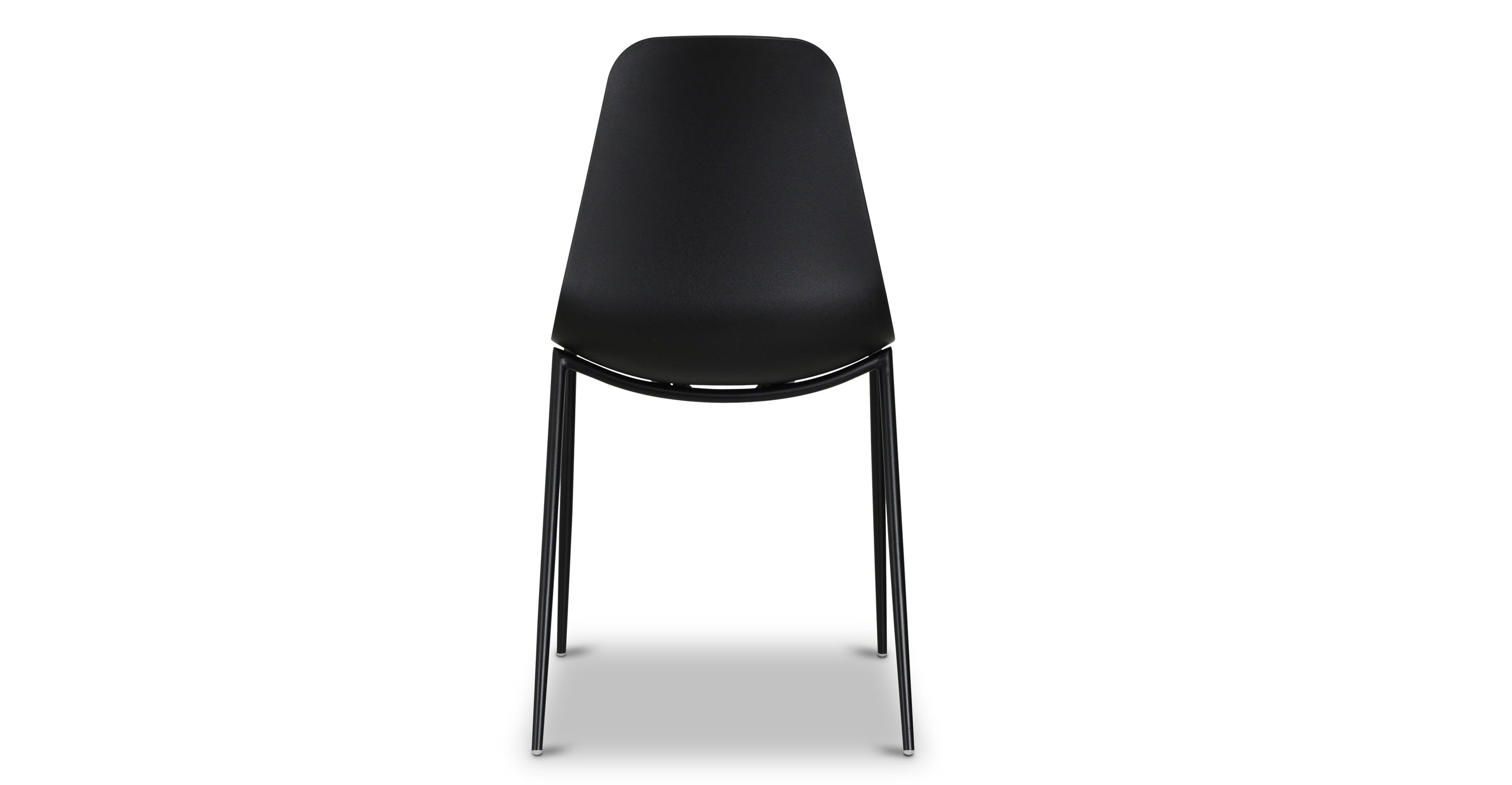 Isla Dining Chair - Modern Wooden Dining Room Chairs Set of 2, Comfortable Upholstered Seat with Sturdy Metal Legs - Perfect for Kitchen, Dining Room, Breakfast Nook & Home Decor